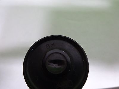 MICROSCOPE PART YASHIMA TOKYO EYEPIECE OCULAR 8X OPTICS AS IS BIN#Y6-E-05