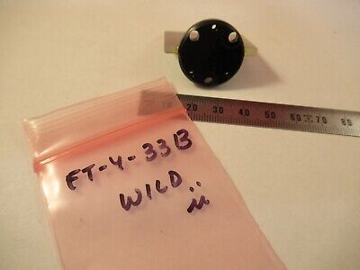 WILD SWISS MOUNTED MIRROR OPTICS MICROSCOPE PART AS PICTURED &FT-4-33B