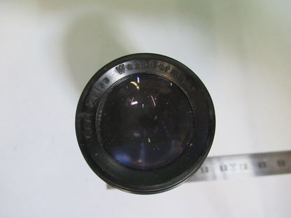 MICROSCOPE PART ZEISS EYEPIECE OCULAR 444034 PL 10X/25 LENS AS PICTURED &P2-B-51