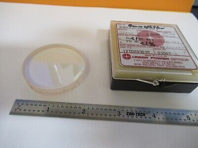 OPTICAL LENS BEAMSPLITTER OPTICS AS IS #A3-B-26