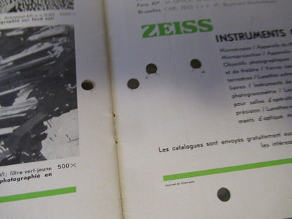 VINTAGE TECHNICAL MANUAL CARL ZEISS NEOPHOT MIKRO 500 MICROSCOPE AS PICTURED BLI