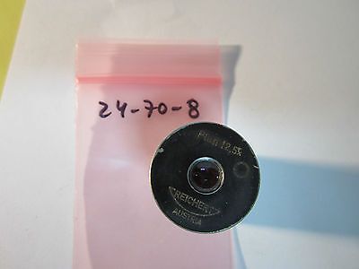 MICROSCOPE PART EYEPIECE REICHERT AUSTRIA PLAN 12.5X OPTICS BIN#24-70-8