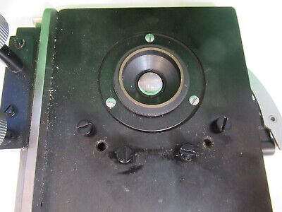 VINTAGE OLD XY STAGE TABLE AO SPENCER MICROSCOPE PART AS PICTURED &Q9-A-40