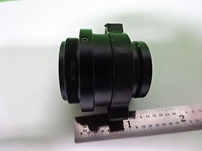 MICROSCOPE PART DIAPHRAGM IRIS VERTICAL ILLUMINATOR OPTICS AS IS B#B1-F-A-7