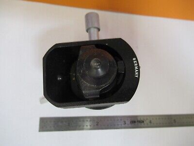 LEITZ GERMANY LABORLUX CONDENSER MICROSCOPE PART OPTICS AS PICTURED &FT-6-X9