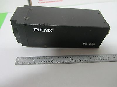 MICROSCOPE INSPECTION VIDEO CAMERA CCD PULNIX TM-545 OPTICS AS IS BIN#N5-07