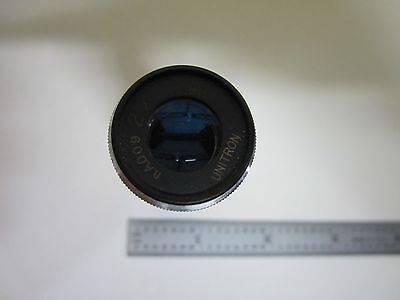 MICROSCOPE PART UNITRON OBJECTIVE 2X OPTICS AS IS  BIN#19V-B-02