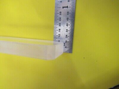 OPTICAL LARGE VERY LONG BAR GLASS BK7 PLANO OPTICS AS PICTURED &FT-6-120