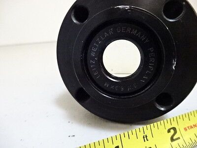 MICROSCOPE PART LEITZ BLOCK EYEPIECE GW 6.3X OPTICS AS IS #AL-44