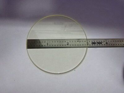 YELLOW ROUND GLASS WAFER WINDOW OPTICAL LASER OPTICS AS PICTURED &AB-53