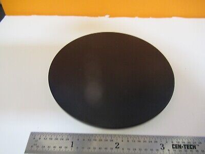 PLASTIC BLACK WHITE STAGE TABLE SPECIMEN MICROSCOPE PART AS PICTURED &1E-C-64