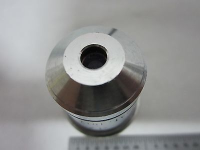 MICROSCOPE PART AO OBJECTIVE INFINITY AMERICAN 4X ACHRO OPTICS AS IS BIN#S2-34