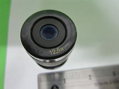 MICROSCOPE PART  EYEPIECE 12.5X OPTICS #65-25