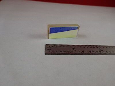 OPTICAL FLAT RECTANGULAR DICHROIC MIRROR OPTICS AS PICTURED &7C-A-13