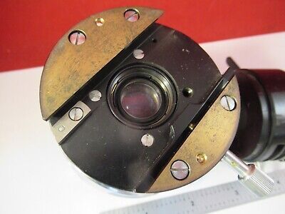 CARL ZEISS GERMANY POL VERTICAL ILLUMINATOR NOSEPIECE MICROSCOPE PART #13-35