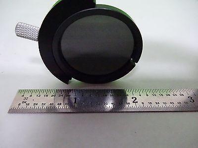 MICROSCOPE PART ND NEUTRAL DENSITY FILTER SLIDE OPTICS AS IS BIN#Y2-52