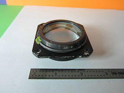 OPTICAL CONVEX MOUNTED LENS MIL SPEC LASER OPTICS BIN#31-22