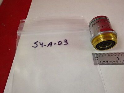 MICROSCOPE PART OBJECTIVE PLAN ACHRO DARK FIELD AMERICAN OPTICS AS IS #S4-A-03