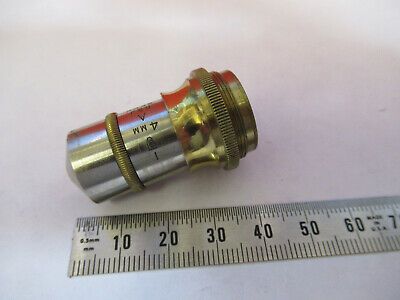 ANTIQUE BRASS BECK OPTICS OBJECTIVE MICROSCOPE PART LONDON AS PICTURED &87-FT-43