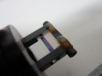 OPTICAL LASER NON LINEAR OPTICS FILTER SLAB MOUNTED OPTICS AS IS BIN#E5-P-26