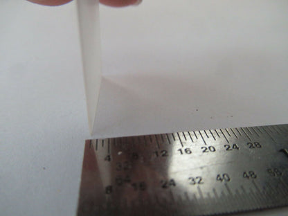 VINTAGE BLANK PIEZOELECTRIC QUARTZ CRYSTAL AT Y-CUT PIEZO SENSOR AS PIC #F5-A-50