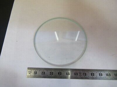 GLASS PLATE STAGE MICROSCOPE PART OPTICS AS PICTURED &F9-A-80