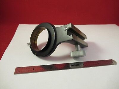 ZEISS WINKEL GERMANY BRASS CONDENSER HOLDER MICROSCOPE PART &92-A-27