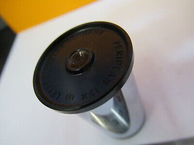 LEITZ GERMANY EYEPIECE 12X LENS OPTICS MICROSCOPE PART AS PICTURED &8Y-A-73