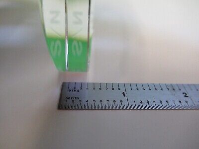 OPTICAL FLAT FUSED SILICA VERY NICE UNCOATED LASER OPTICS AS PICTURED &58-B-12