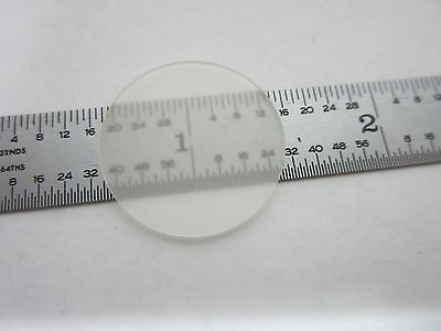 MICROSCOPE PART OPTICAL DIFFUSER ILLUMINATOR FILTER OPTICS AS IS BIN#R8-32