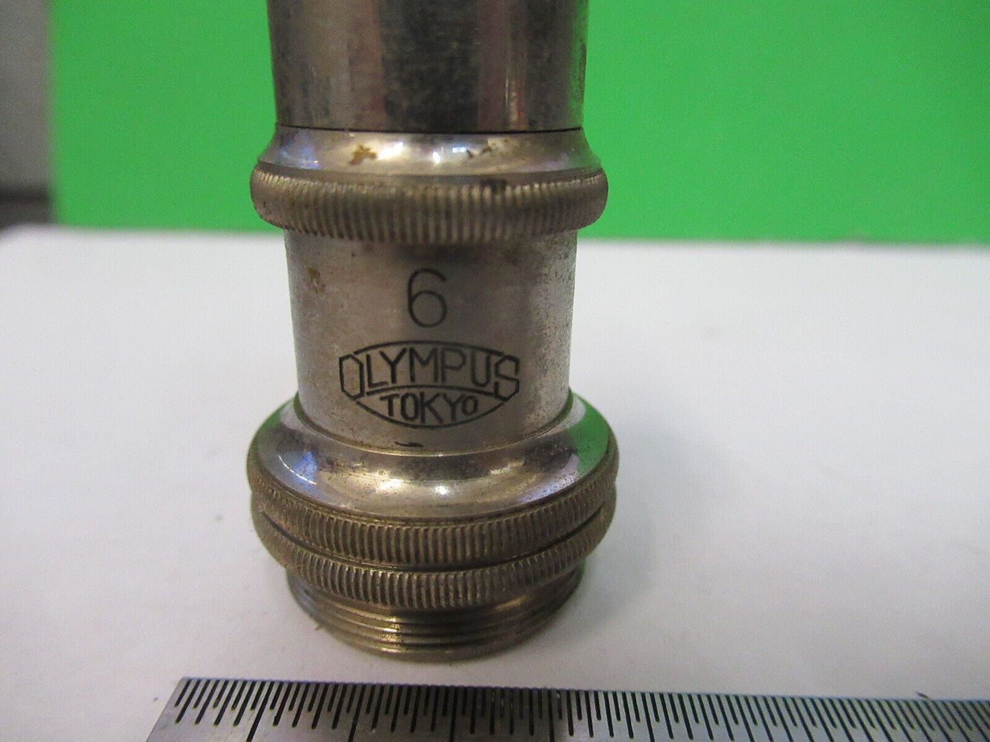 ANTIQUE OLYMPUS JAPAN OBJECTIVE 40X OPTICS MICROSCOPE PART AS PICTURED &R3-B-41