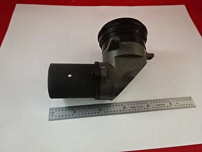 MICROSCOPE PART LEITZ GERMANY SM-LUX ILLUMINATOR ELBOW OPTICS AS IS B#D4-A-03