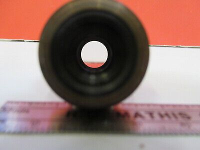 ANTIQUE CARL ZEISS GERMANY OBJECTIVE 10 MICROSCOPE PART AS PICTURED &8Z-A-125