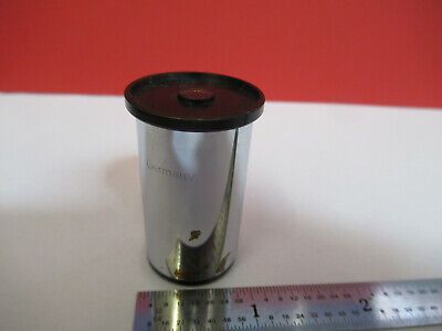 LEITZ WETZLAR GERMANY 12X EYEPIECE PERIPLAN MICROSCOPE OPT AS PICTURED #B1-A-06