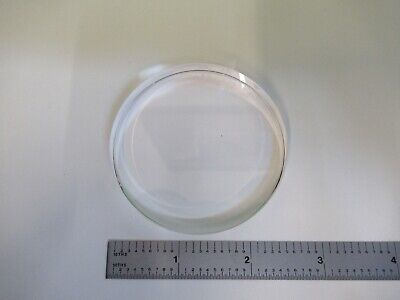 OPTICAL FLAT FUSED SILICA VERY NICE UNCOATED LASER OPTICS AS PICTURED &58-B-12