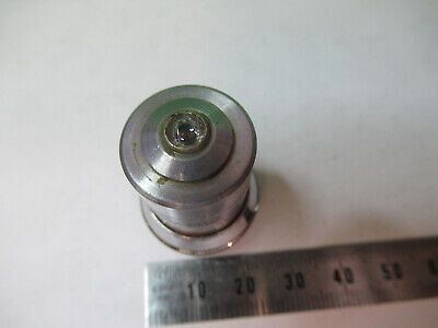 FOR PARTS cracked BAUSCH LOMB 10X OBJECTIVE MICROSCOPE PART AS PICTURED &Z1-A-24