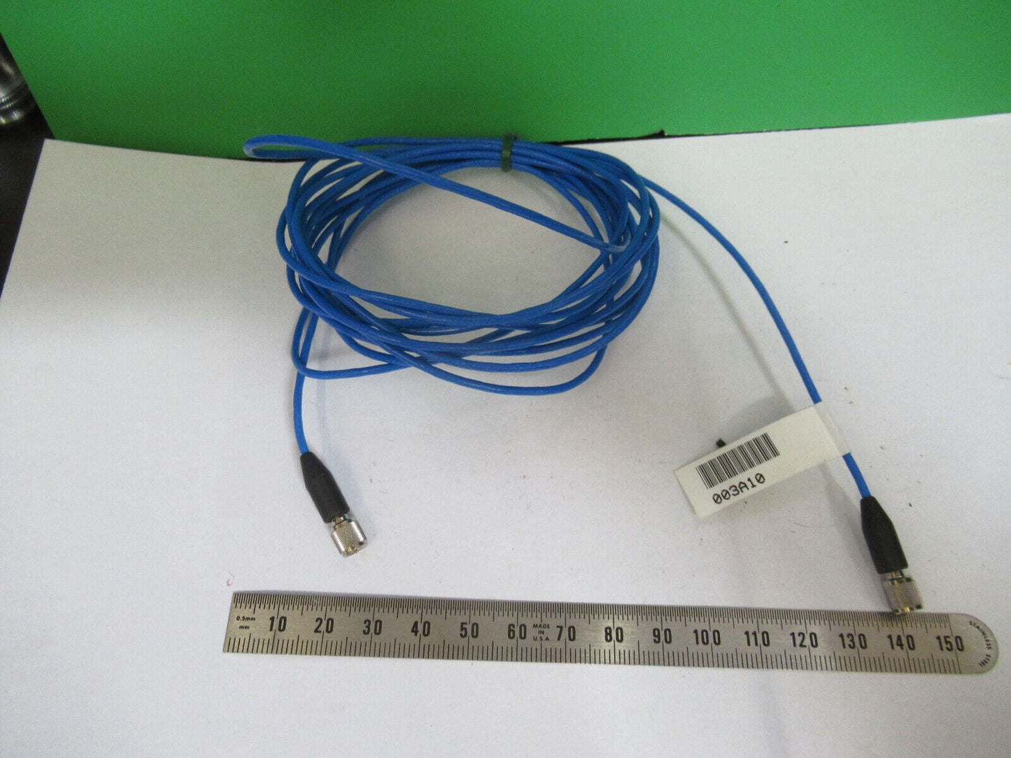 PCB PIEZOTRONICS CABLE 003A10 for ACCELEROMETER SENSOR AS PICTURED #7-DT-Z3