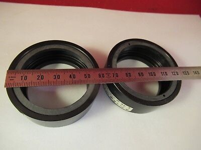 OPTICAL EMPTY ALUMINUM LENS HOLDER LOT OPTICS AS PICTURED &39-A-41B