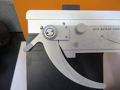 LEITZ LABORLUX GERMANY XY STAGE TABLE MICROSCOPE PART AS PICTURED &FT-6-X19