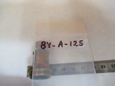 ANTIQUE BRASS SPENCER OBJECTIVE 95X LENS MICROSCOPE PART AS PICTURED &8Y-A-125