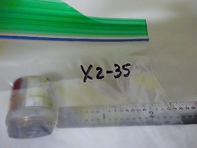 MICROSCOPE PART OBJECTIVE REICHERT AUSTRIA EPI 5X OPTICS AS IS BIN#X2-35