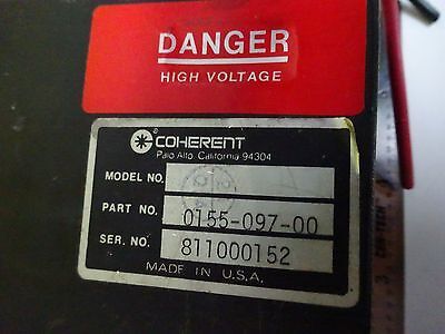 HIGH VOLTAGE POWER SUPPLY FOR HELIUM NEON LASER AS IS BIN#W9-10