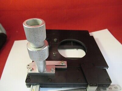 LEITZ WETZLAR GERMANY STAGE TABLE MICROSCOPE PART AS PICTURED &13-A-18