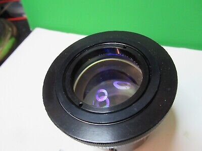 OPTICAL LARGE FOCUSABLE MOUNTED LENS OBJECTIVE LASER OPTICS AS PICTURED &18-B-12