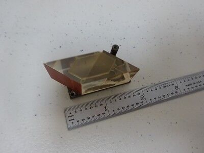 OPTICAL ZEISS PRISM [chipped] from LINNIK MICROSCOPE OPTICS AS IS BIN#N6-82