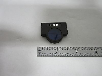 MIKROSKOP OPTISCHES LBO BLAUFILTER OLYMPUS JAPAN OPTICS BIN#M1-12