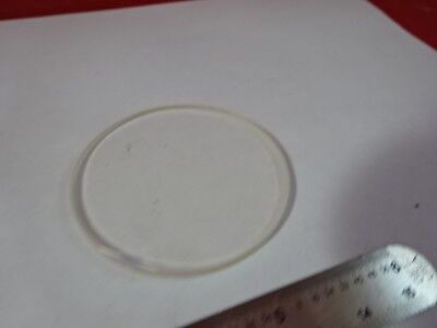 OPTICAL 405 nm VICOR COATED FUSED GLASS LENS OPTICS AS IS #91-43