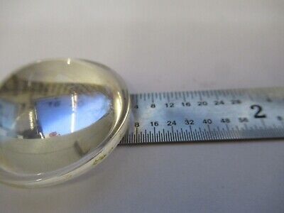 OPTICAL BI CONVEX ILLUMINATOR LENS OPTICS AS PICTURED &A9-A-38