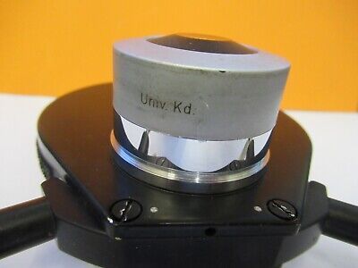 WILD HEERBRUGG SWISS PHASE CONDENSER MICROSCOPE PART OPTICS AS PICTURED &G1-A-47