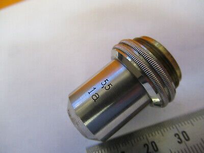 ANTIQUE WINKEL ZEISS OBJECTIVE LENS MICROSCOPE OPTICS AS PICTURED &F9-A-89